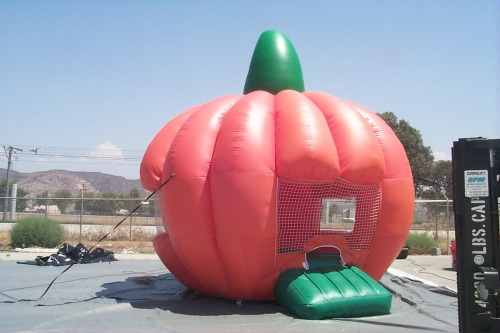 Holiday Inflatables pumpkin bounce